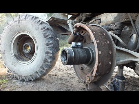 Урал лесовоз ЕжеГодное ТО Замена колодок и не только...