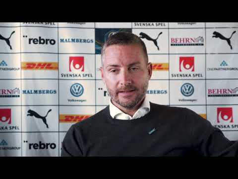 Presskonferens efter ÖSK–BK Häcken