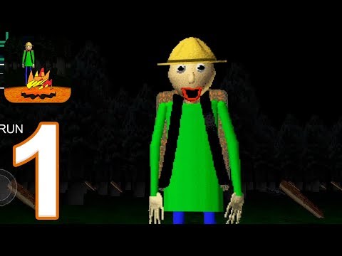 Baldi's Field Trip: Camping - Gameplay Walkthrough Part 1 - 2D (iOS)