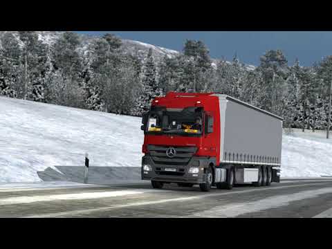 ETS2 Mercedes Actros MP3 1846 Kassel - Duisburg