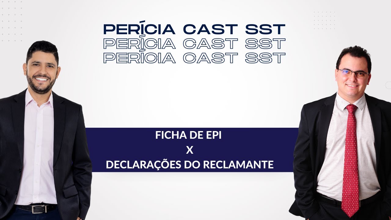 FICHA DE EPI X DECLARAÇÕES DO RECLAMANTE