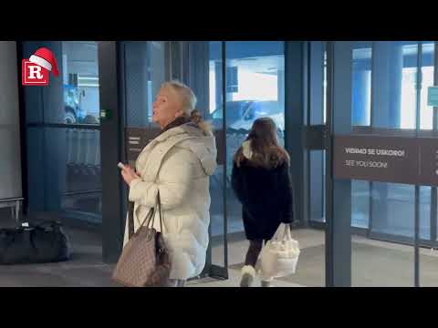 Goca Šaulić sa unukom stigla u Beograd iz Ciriha