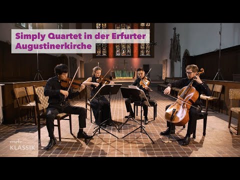 Simply Quartet in Erfurt beim MDR-Musiksommer 2022