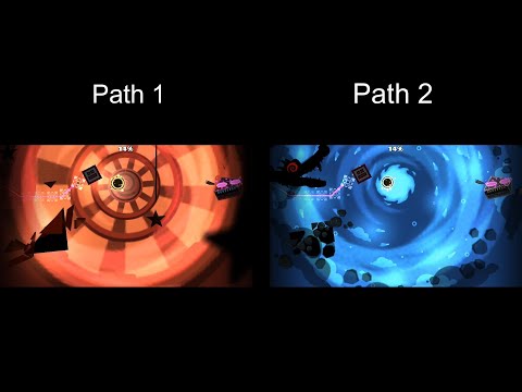 [BEST Discord Gauntlet Submission] Change of Scene by bli: Side-by-Side Comparison | Geometry Dash