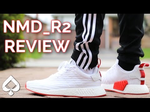 Adidas NMD R2 (White/Red) Review | On-Feet