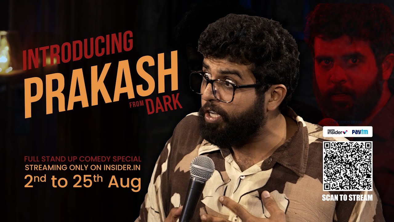 Introducing Prakash | DARK- Full Stand up Comedy Special Streaming only on Insider.in | Aakash Mehta