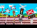 Railroad Crossing That Yearns For Three Colors Of Lights
