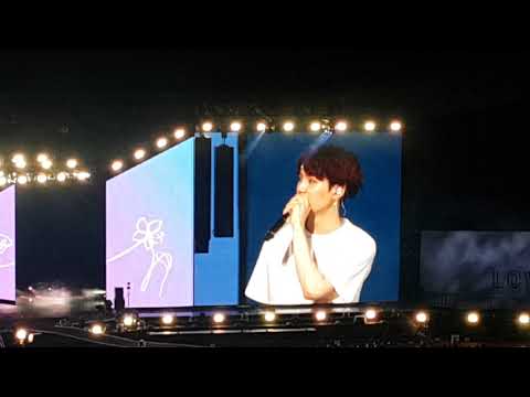 [Engsub] 180826 BTS World Tour Seoul - SUGA ending full