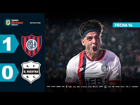 SAN LORENZO 1 - 0 DEPORTIVO RIESTRA | Resumen del partido | #TorneoBetano Clausura 2025
