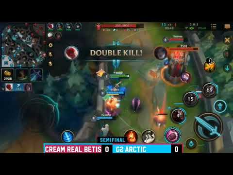 Cream Real Vs C2 Arctic Semifinal Bo(3) Game(1)