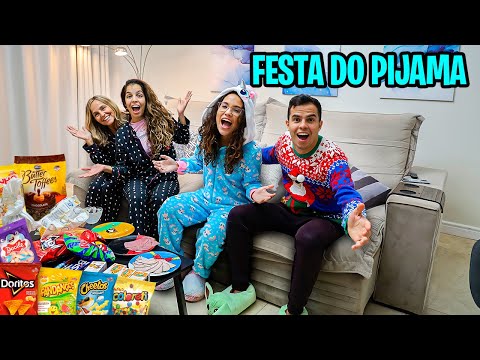 FIZEMOS UMA FESTA DO PIJAMA NA MANSÃO