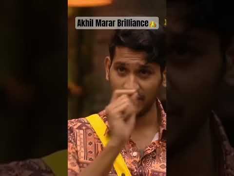 Mohanlal Shocked! Akhil Mara Brillance👑🥳#bigbossmalayalam ##akhilmarar #mohanlal #malyalam