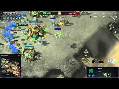 TvP MMA vs HuK Game 1 - Match 5, Group F RSL