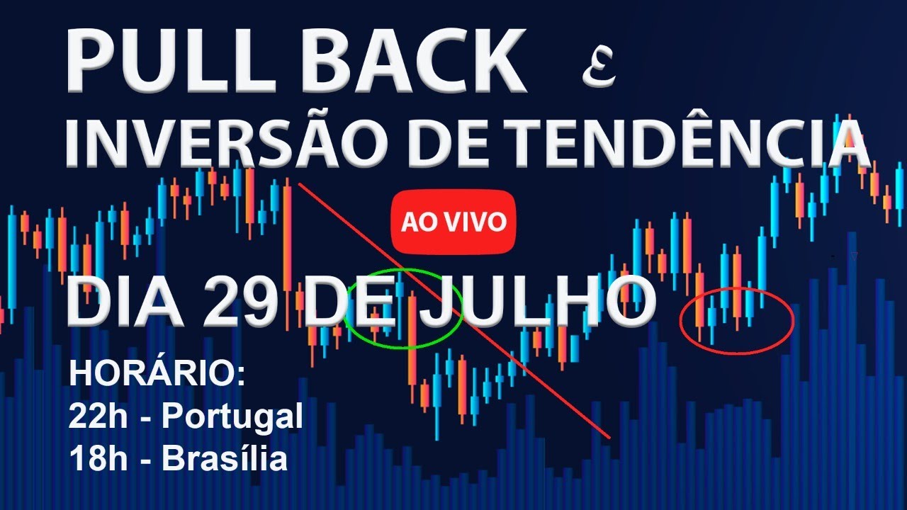PULLBACK OU INVERSÃO DE TENDÊNCIA? 🔝 (LIVE)