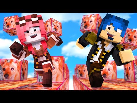 Minecraft ITA - LA CORSA DEI LUCKYBLOCK DEL NOSTRO CANE (NAMI)