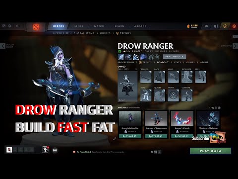 DROW RANGER BUILD FAST | DOTA 2