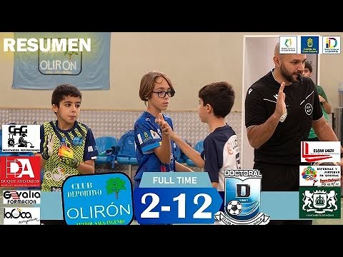 Resumen del partido Alevín Olirón-Doctoral J.8  - Temporada 24/25