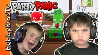 Party Panic Video Game with HobbyPig and HobbyFrog Party Panic Video Game with HobbyPig and HobbyFrog