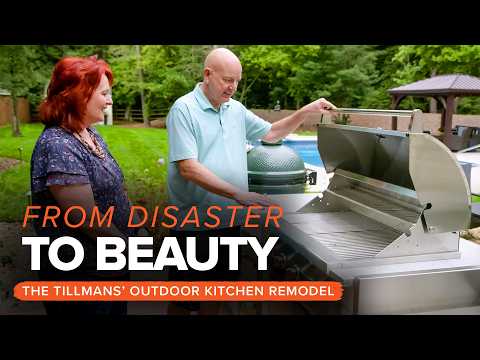 The Tillmans' Outdoor Kitchen Remodel