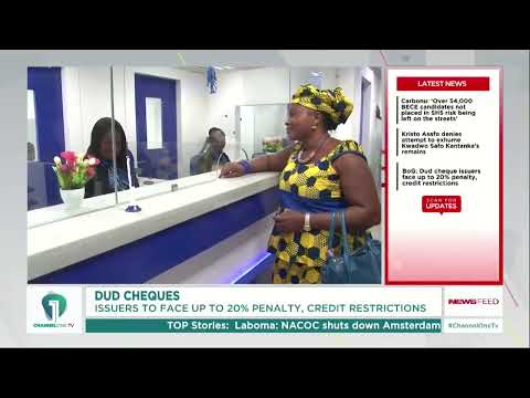 BoG Announces Tougher Penalties for Customers Issuing Dud Cheques