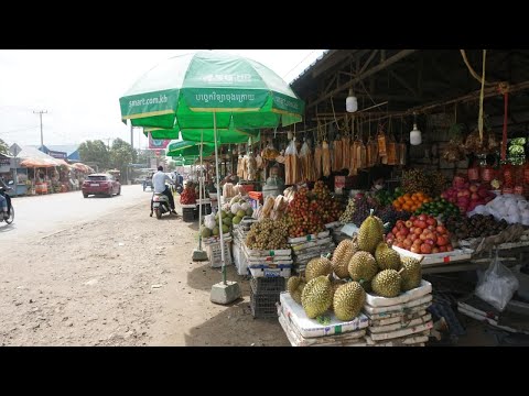Amazing Morning Street Food @Prek Tamak Bridge - Walk Around Street Food at KHUM Ksach Kandal