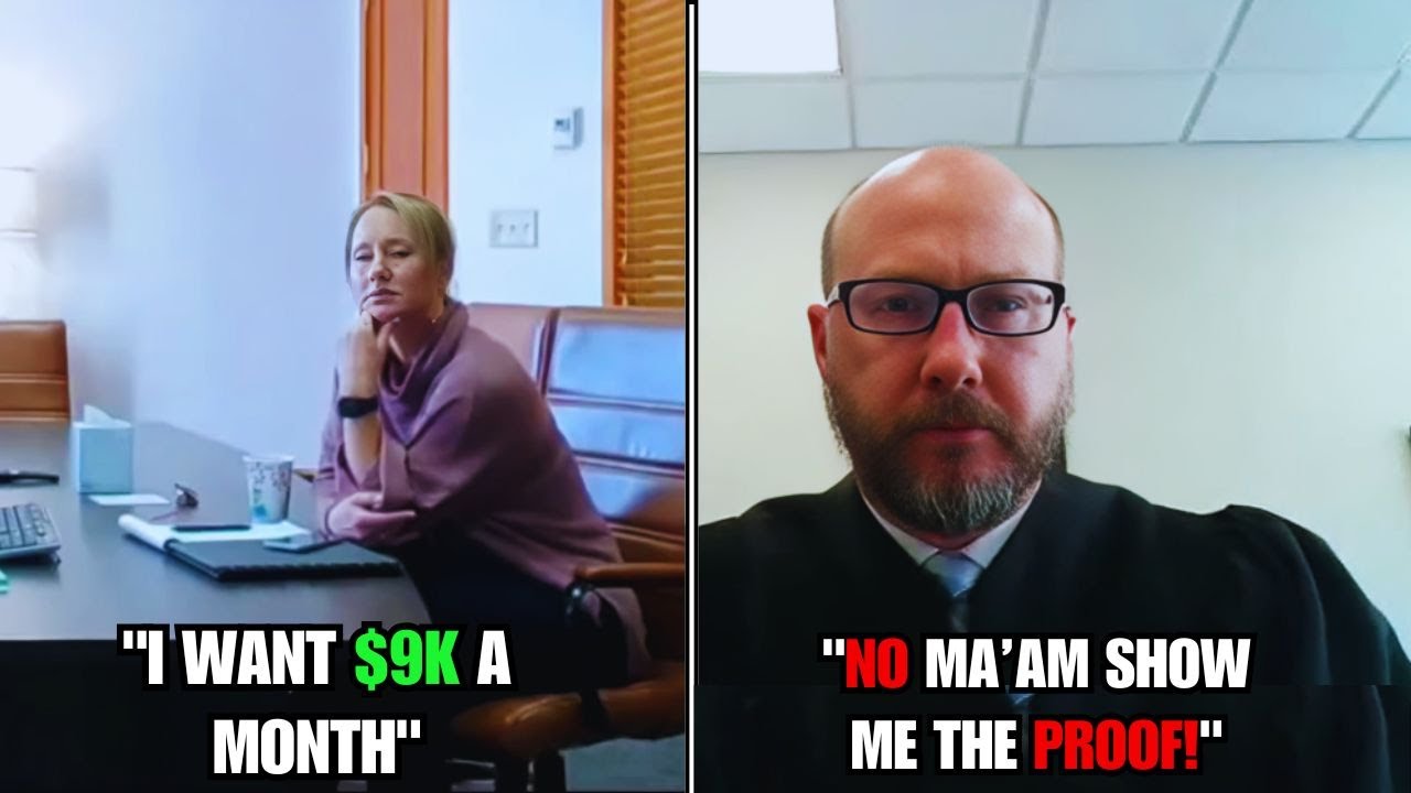 Judge HUMBLED Woman Who Demanded $99,000 Monthly in Spousal Support—Her Attorney Couldn’t Save Her