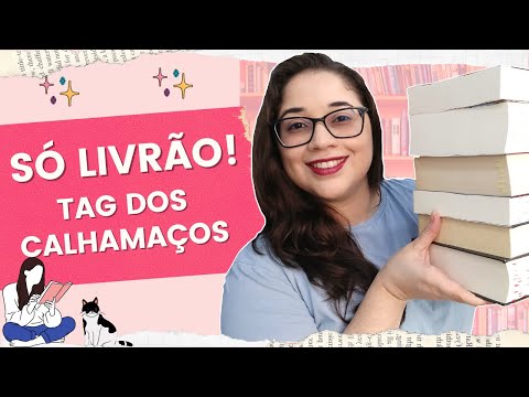 TAG DOS CALHAMAÇOS 📚🤩 | Biblioteca da Rô