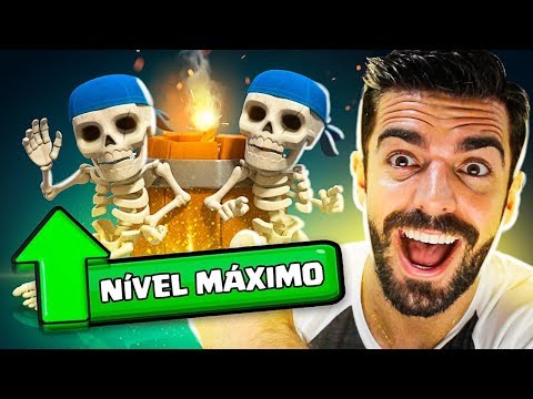TESTEI OS NOVOS DESTRUIDORES DE MURROS NÍVEL MAXIMO NO CLASH ROYALE!