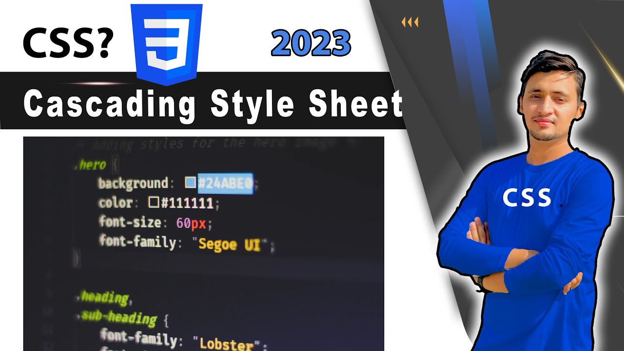 🔥 Learn CSS - Cascading Style Sheet - CSS Crash Course - Easy For Beginners 2023