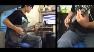 Destruction--Total Disaster guitar cover(Ibanez RGIF7 Iron Label 2015 fanned fret 7/Emg 808X)