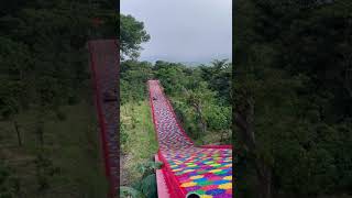 Would you go down this 🌈 slide?📍 @picnicsteakhouse - El Salvador 🇸🇻
