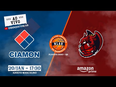 NLAB PLAYOFFS - CIAMON X RED - SÉRIE OURO - JOGO 1