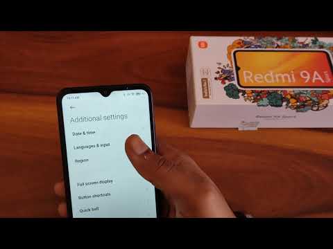 How to change time in Redmi 9A sport, how to change time