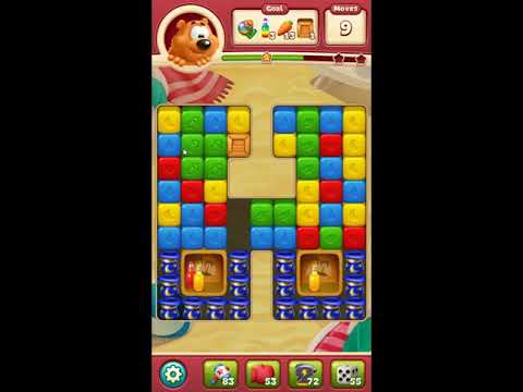 Toon Blast Level 3082 - NO BOOSTERS 🐻🐺🐱 | SKILLGAMING ✔️