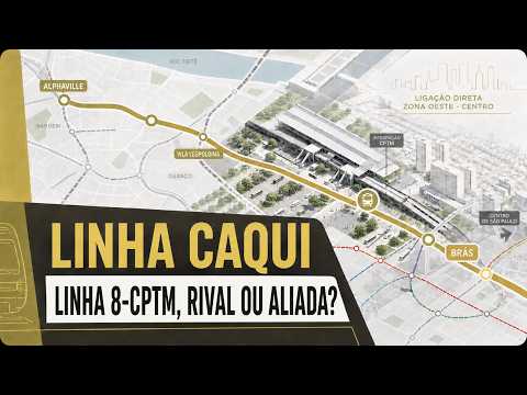 [PROPOSTA] Linha Caqui: Linha 8-CPTM, rival ou aliada? (Alphaville - Brás)