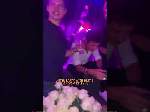 Max Verstappen and Lando Norris partying in Abu Dhabi