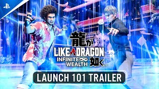 Amazon Like a Dragon: Infinite Wealth - Launch 101 Trailer