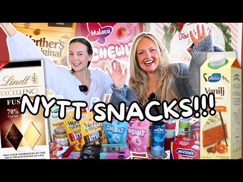Vi testar höstens SNACKS & MATNYHETER 2025 🍁 | Med bästis Hannah!