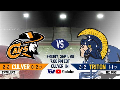 Triton at Culver Comm. - Varsity Football 🏈 9-20-2019