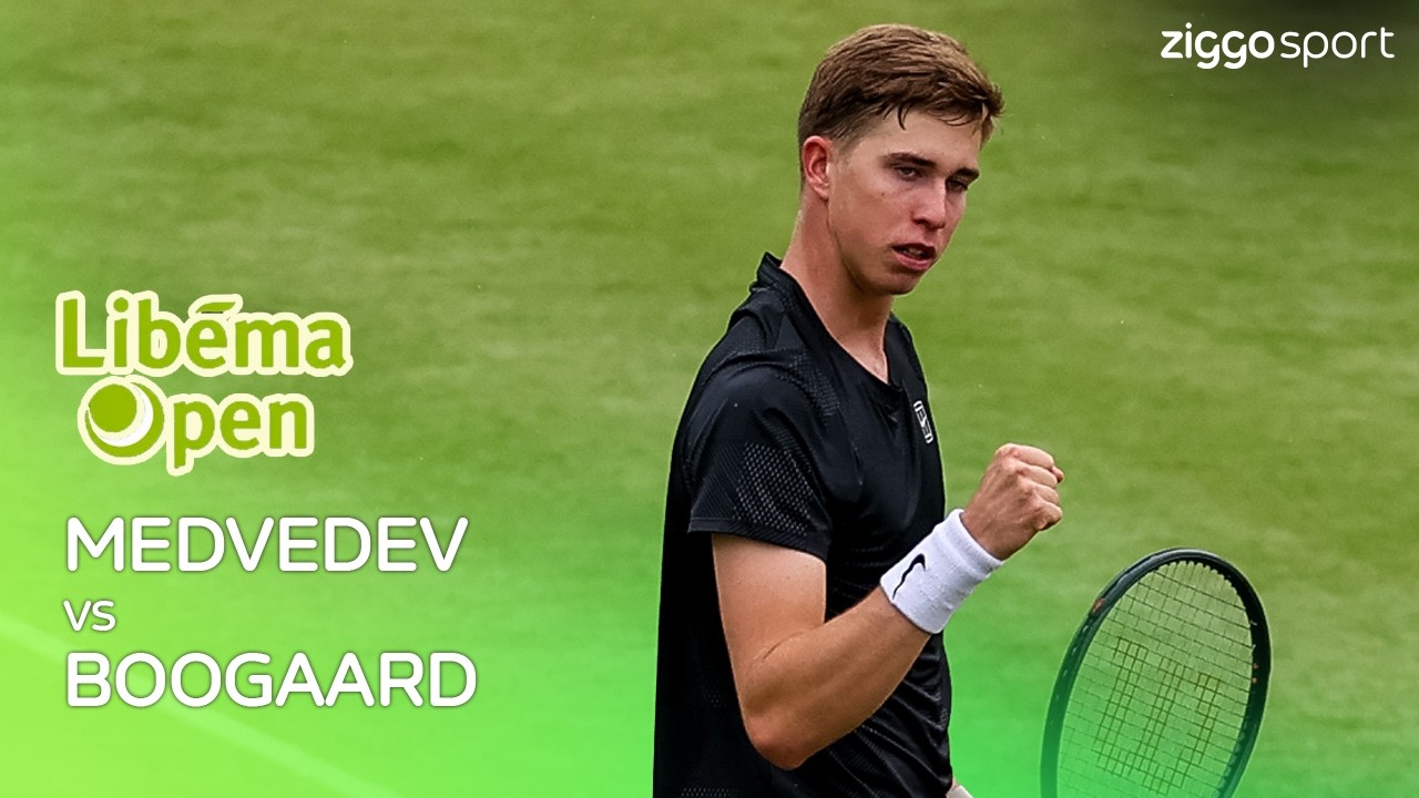 STERKE BOOGAARD KNOKT ZICH KNAP TERUG IN DE WEDSTRIJD!! 😱🥵 | Medvedev vs Boogaard | Libéma Open 2026