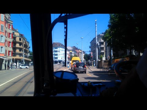 VBZ Zürich Tram | Linie 14: Triemli - Seebach | SWS/SWP/SIG Be 4/6 'Tram 2000'