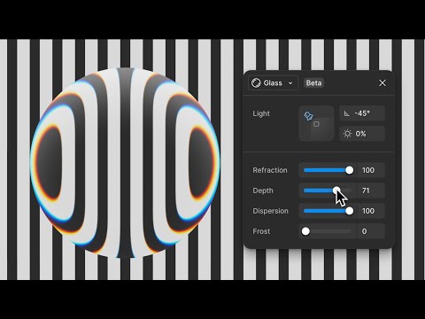 Introducing Figma’s new glass effect