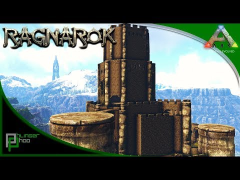 Ark: Survival Evolved! Trike Taming and Castle Exploring! Ragnarok #1