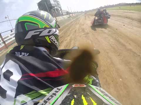 Crash: 29c Sidecar Crash Greymouth 2014