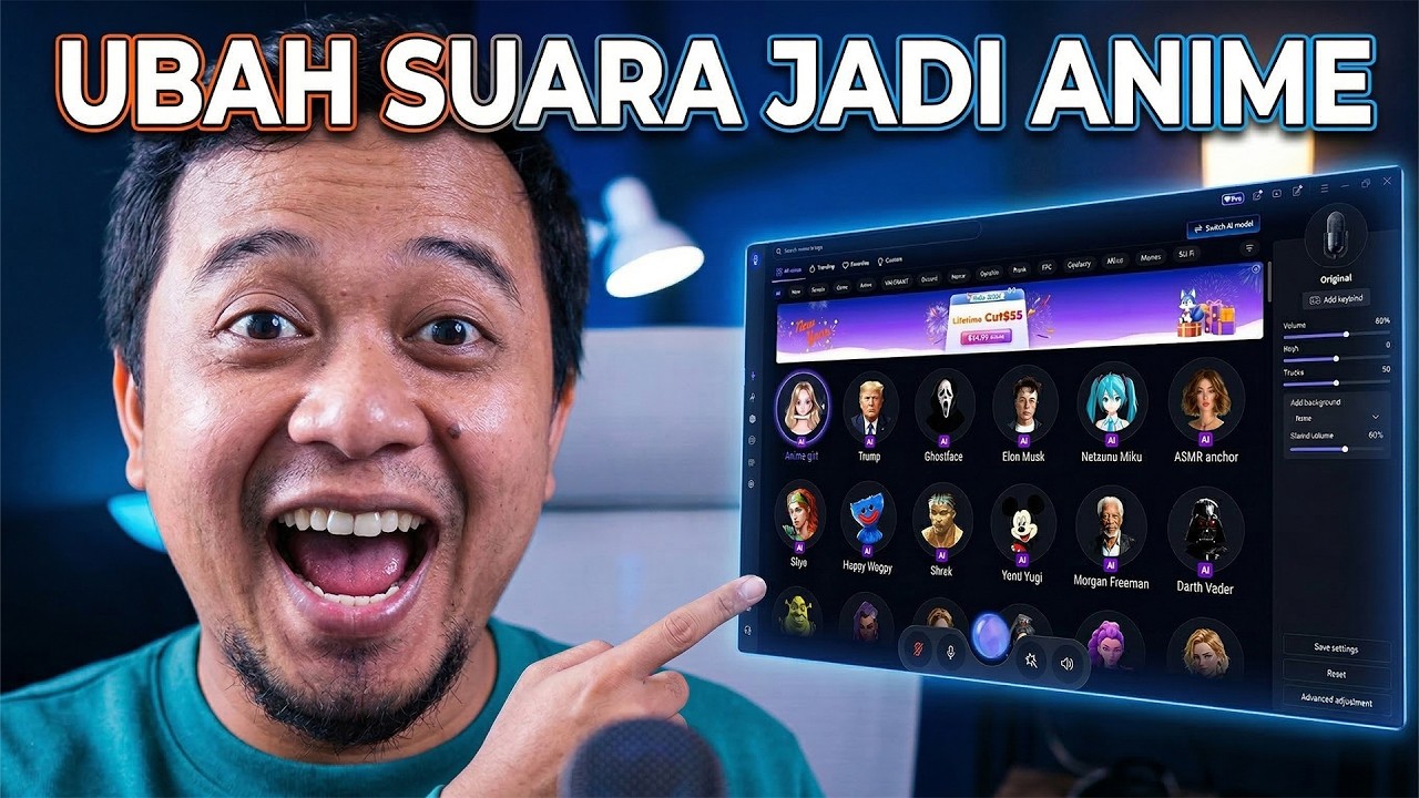 Cara Mengubah Suara Menjadi Anime Atau Orang Terkenal Dengan Mudah Dengan VoiceWave