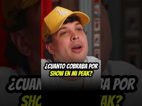 #Noriel revela cuál fue lo máximo que llegó a cobrar por show en el peak de su carrera😳
