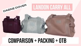 Dagne Dover Landon Carry all Comparison | XS-Small-Medium Review + Packing