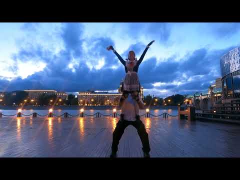 2022-09-01 19-45 (03) VicIVA + ValeSTAR Dancing acro Exhibition Горького диско + ШКОЛА, 1 СЕНТЯБРЯ,