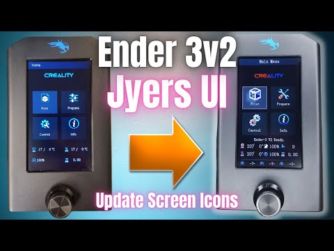 Update The Screen Files On your Ender 3 v2 To Get the Most From Jyers Firmware