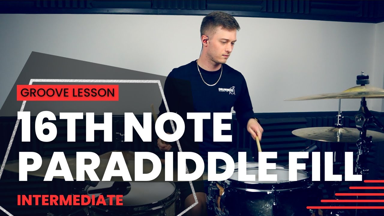 16th Note Paradiddle Fill (Intermediate)